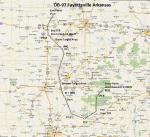 FS2004 Flight Plan for OB-97 Fayetteville Arkansas 